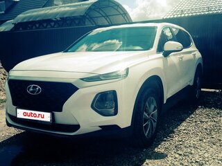 2018 Hyundai Santa Fe IV, белый, 2600000 рублей, вид 1