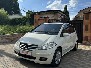2007 Mercedes-Benz A-Класс 170 II (W169), белый, 599999 рублей, вид 1