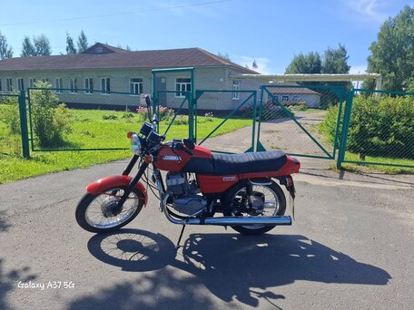 1989 Jawa 350/638, красный, 280000 рублей, вид 1