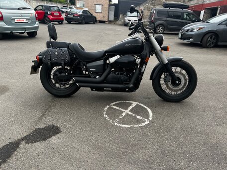 2012 Honda Shadow 750, чёрный, 490000 рублей, вид 4