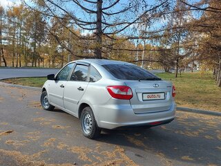 2015 Lada (ВАЗ) Granta I, серебристый, 435000 рублей, вид 5