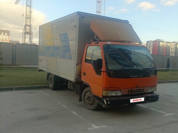 1995 Isuzu Elf (N-series), оранжевый, 1200000 рублей - вид 9