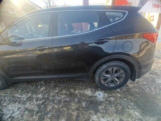 2012 Hyundai Santa Fe III, чёрный, 1500000 рублей, вид 4