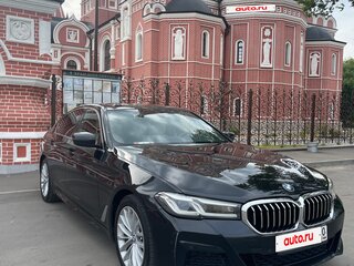 2020 BMW 5 серии 520d xDrive VII (G30/G31/G38) Рестайлинг, чёрный, 3900000 рублей, вид 2