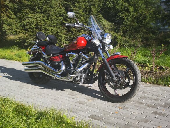 2007 Yamaha XV 1900, красный, 730000 рублей - вид 4