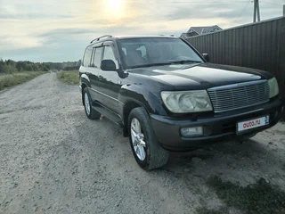 2005 Toyota Land Cruiser 100 Series Рестайлинг 2, чёрный, 1950000 рублей, вид 2