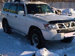 2000 Nissan Safari V (Y61), белый, 1600000 рублей, вид 1