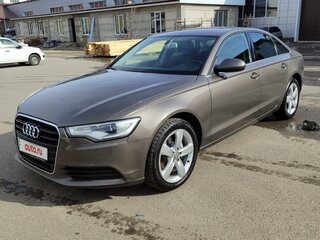2011 Audi A6 IV (C7), коричневый, 1450000 рублей, вид 1