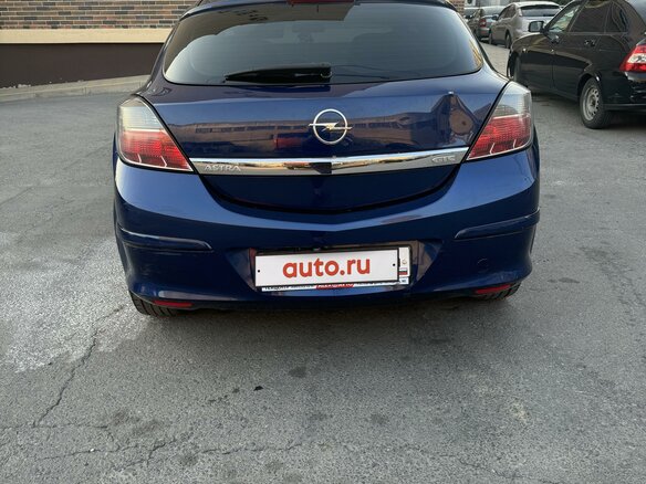 2008 Opel Astra GTC H Рестайлинг, синий, 580000 рублей - вид 2