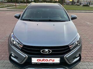 2020 Lada (ВАЗ) Vesta SW Cross I, серый, 1050000 рублей, вид 2