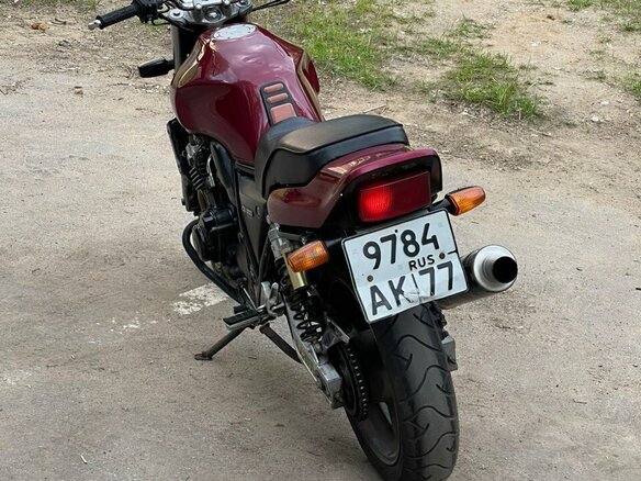 1994 Honda CB 400 Super Four, пурпурный, 300000 рублей - вид 8
