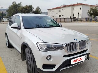 2015 BMW X3 28i xDrive II (F25) Рестайлинг, белый, 2500000 рублей, вид 2