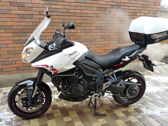 2013 Triumph Tiger 1050, белый - вид 7