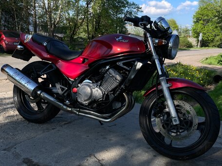 1998 Kawasaki ZR250 Balius, красный, 350000 рублей, вид 1