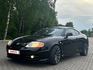 2002 Hyundai Coupe II (GK), чёрный, 550000 рублей, вид 3