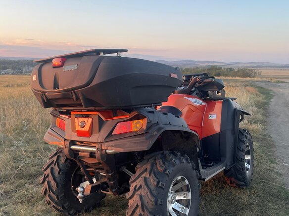 2014 CFMoto CF800-X8, оранжевый, 600000 рублей - вид 9