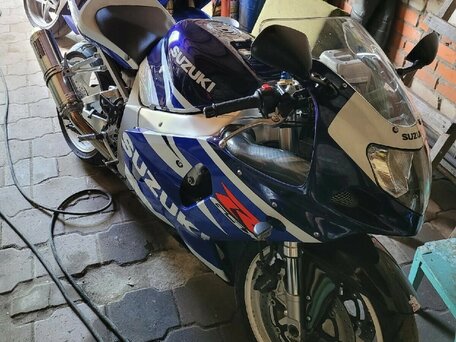 2003 Suzuki GSX-R 750, синий, 420000 рублей, вид 2