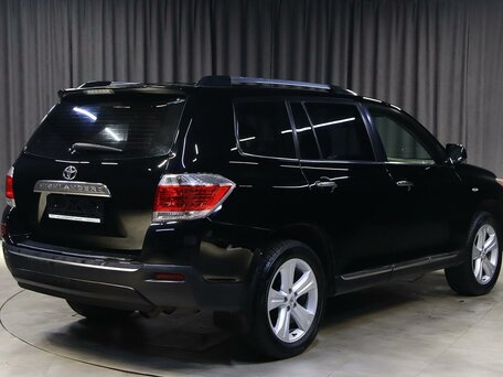 2011 Toyota Highlander II (XU40) Рестайлинг, чёрный, 1549000 рублей, вид 2