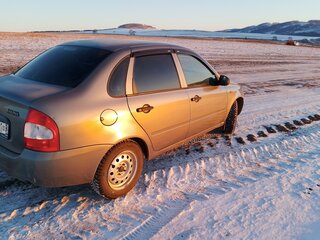 2009 Lada (ВАЗ) Kalina I, серый, 240000 рублей, вид 4