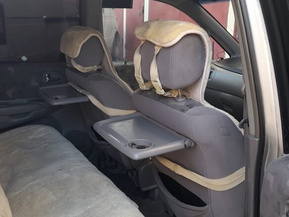 2002 Mazda Premacy I (CP), серебристый, 500000 рублей - вид 9