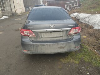 2012 Toyota Corolla X (E140, E150) Рестайлинг, серый, 1300000 рублей, вид 4
