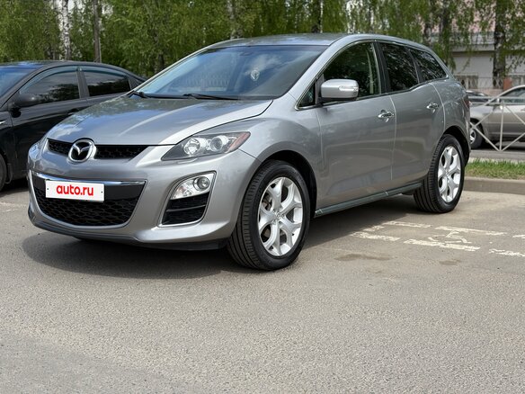 2011 Mazda CX-7 I Рестайлинг, серебристый, 920000 рублей - вид 2
