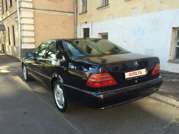 1998 Mercedes-Benz CL-Класс 500 I (C140), синий - вид 1