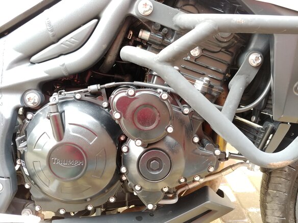 2013 Triumph Tiger 1050, белый - вид 15