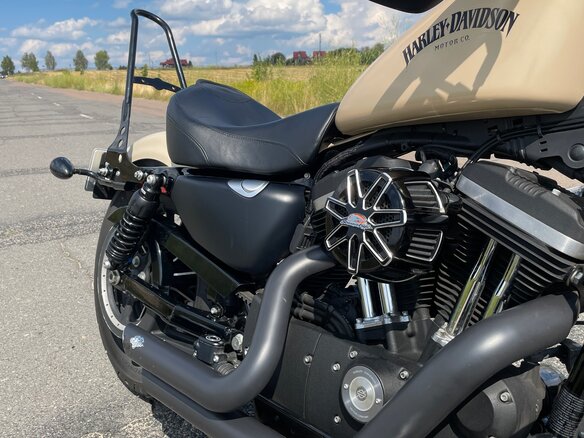 2014 Harley-Davidson Sportster 883, бежевый, 750000 рублей - вид 6