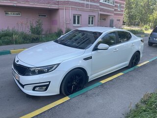2015 Kia Optima III Рестайлинг, белый, 1390000 рублей, вид 4