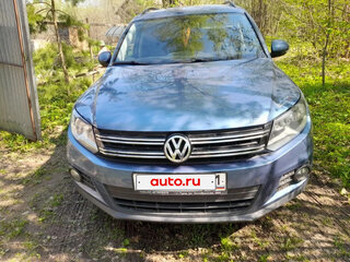 2012 Volkswagen Tiguan I Рестайлинг, синий, 1200000 рублей, вид 1