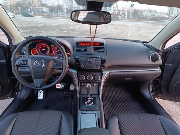 2011 Mazda 6 II (GH) Рестайлинг, зелёный, 1130000 рублей - вид 14