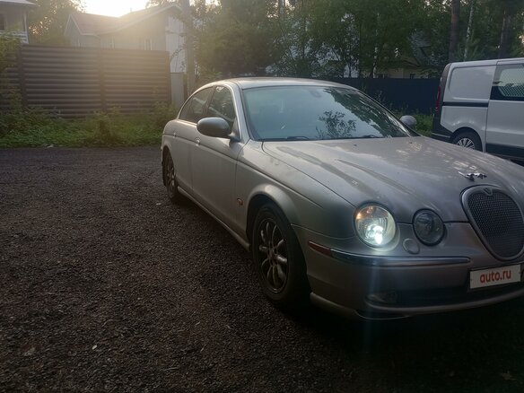 2003 Jaguar S-Type I, серебристый, 650000 рублей - вид 1