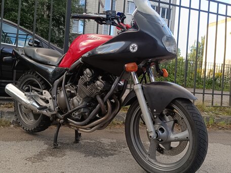 1995 Yamaha XJ600, чёрный, 200000 рублей, вид 3