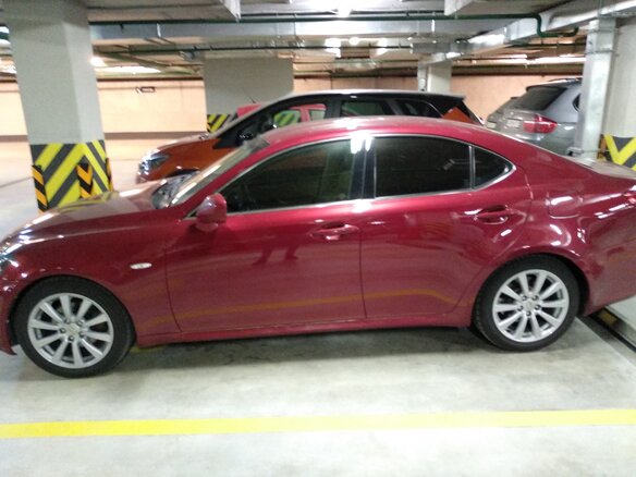 2008 Lexus IS 250 II, пурпурный - вид 6