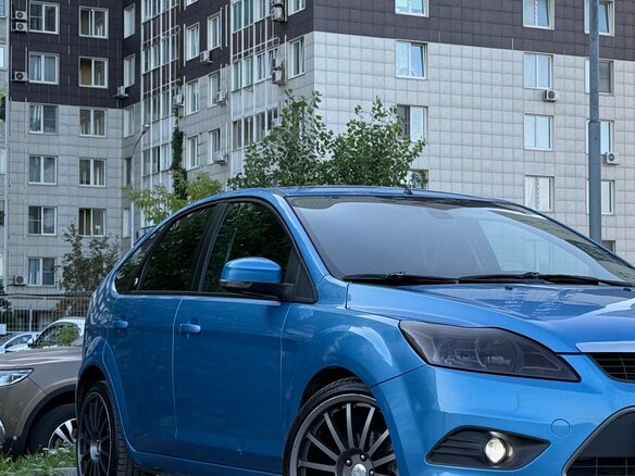 2008 Ford Focus II Рестайлинг, голубой, 480000 рублей - вид 7