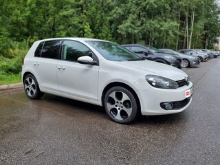 2012 Volkswagen Golf VI, белый, 1250000 рублей, вид 1