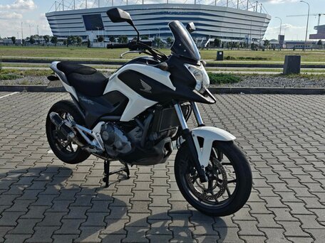2012 Honda NC 700X, белый, 387000 рублей, вид 2