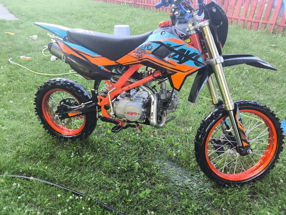 2024 Kayo Evolution K125EM, оранжевый, 80000 рублей - вид 5