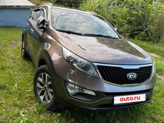 2014 Kia Sportage III Рестайлинг, коричневый, 1600000 рублей, вид 3