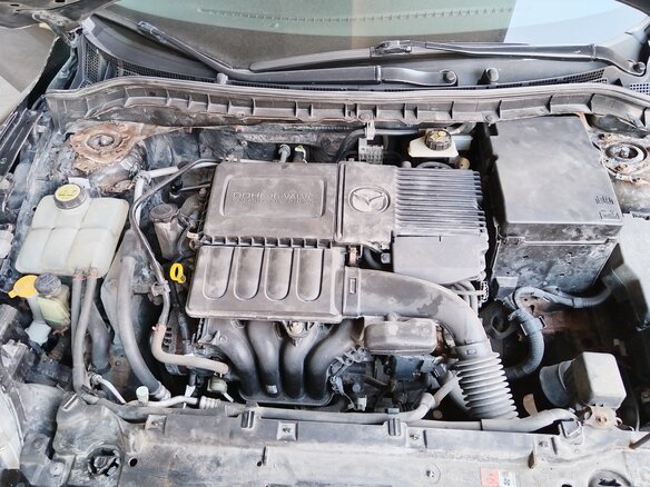 2010 Mazda 3 II (BL), чёрный - вид 13