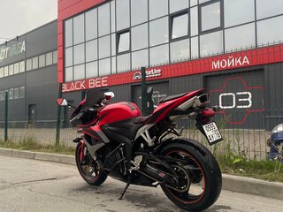 2007 Honda CBR 600RR, красный, 700000 рублей, вид 3