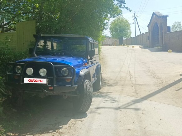 2004 УАЗ 3159, синий, 1100000 рублей - вид 6