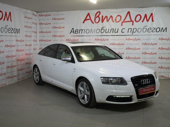2008 Audi S6 III (C6), белый