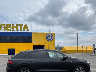 2019 Audi Q8 55 TFSI I (4M), чёрный, 6550000 рублей, вид 5