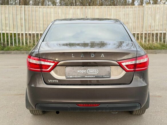 2021 Lada (ВАЗ) Vesta I, коричневый, 1037000 рублей - вид 4