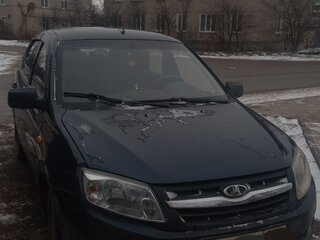 2013 Lada (ВАЗ) Granta I, синий, 390000 рублей, вид 1