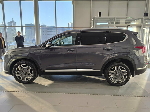 2022 Hyundai Santa Fe IV Рестайлинг, синий, 3469000 рублей - вид 7