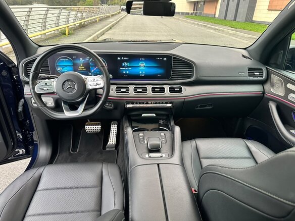 2022 Mercedes-Benz GLS 450 II (X167), синий, 10500000 рублей - вид 4