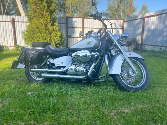 2007 Honda Shadow 750, серебристый, 800000 рублей